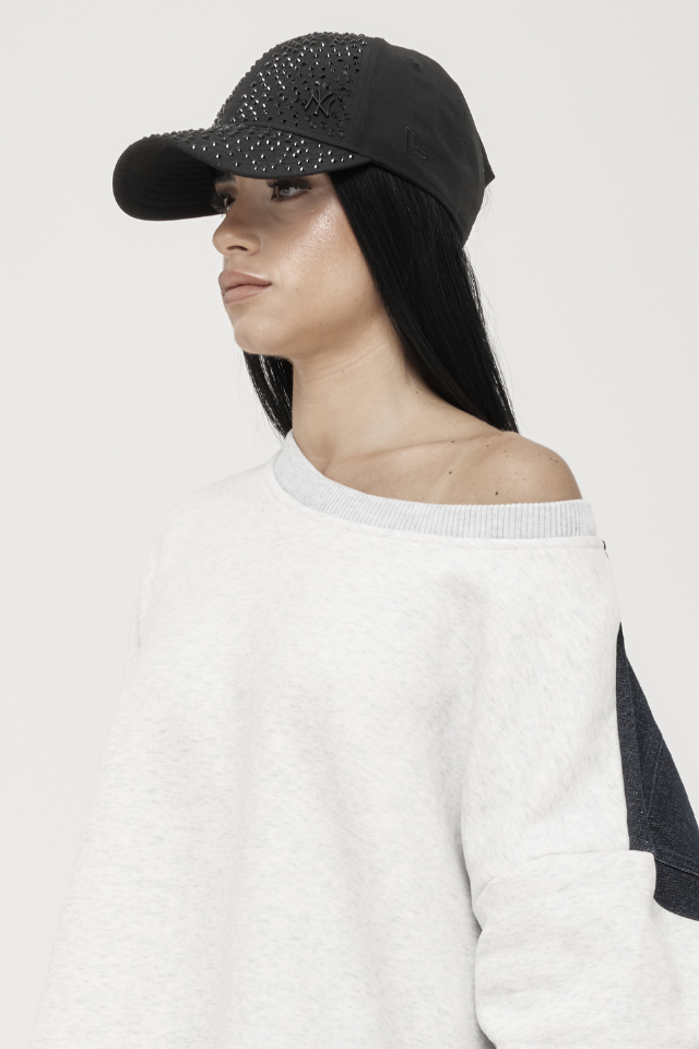 Cappello Black Stud NY