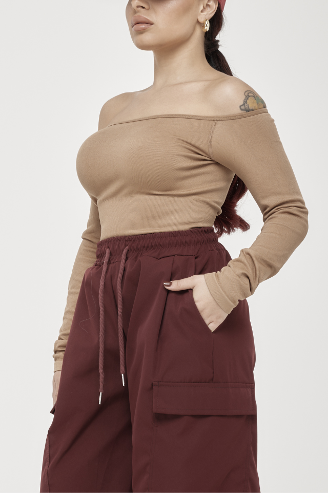 Body Modellante Off-Shoulder