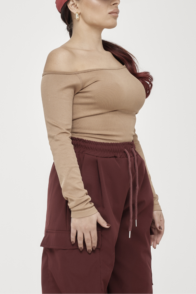 Body Modellante Off-Shoulder