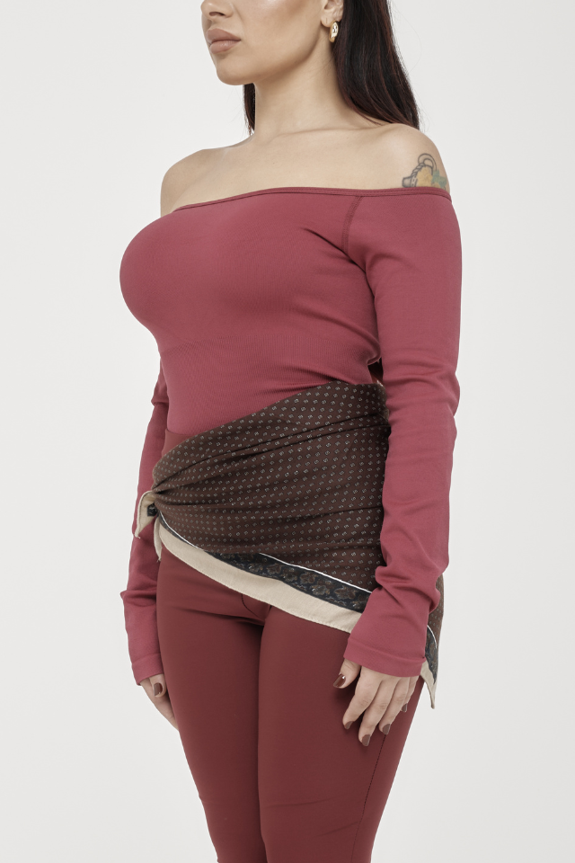Body Modellante Off-Shoulder