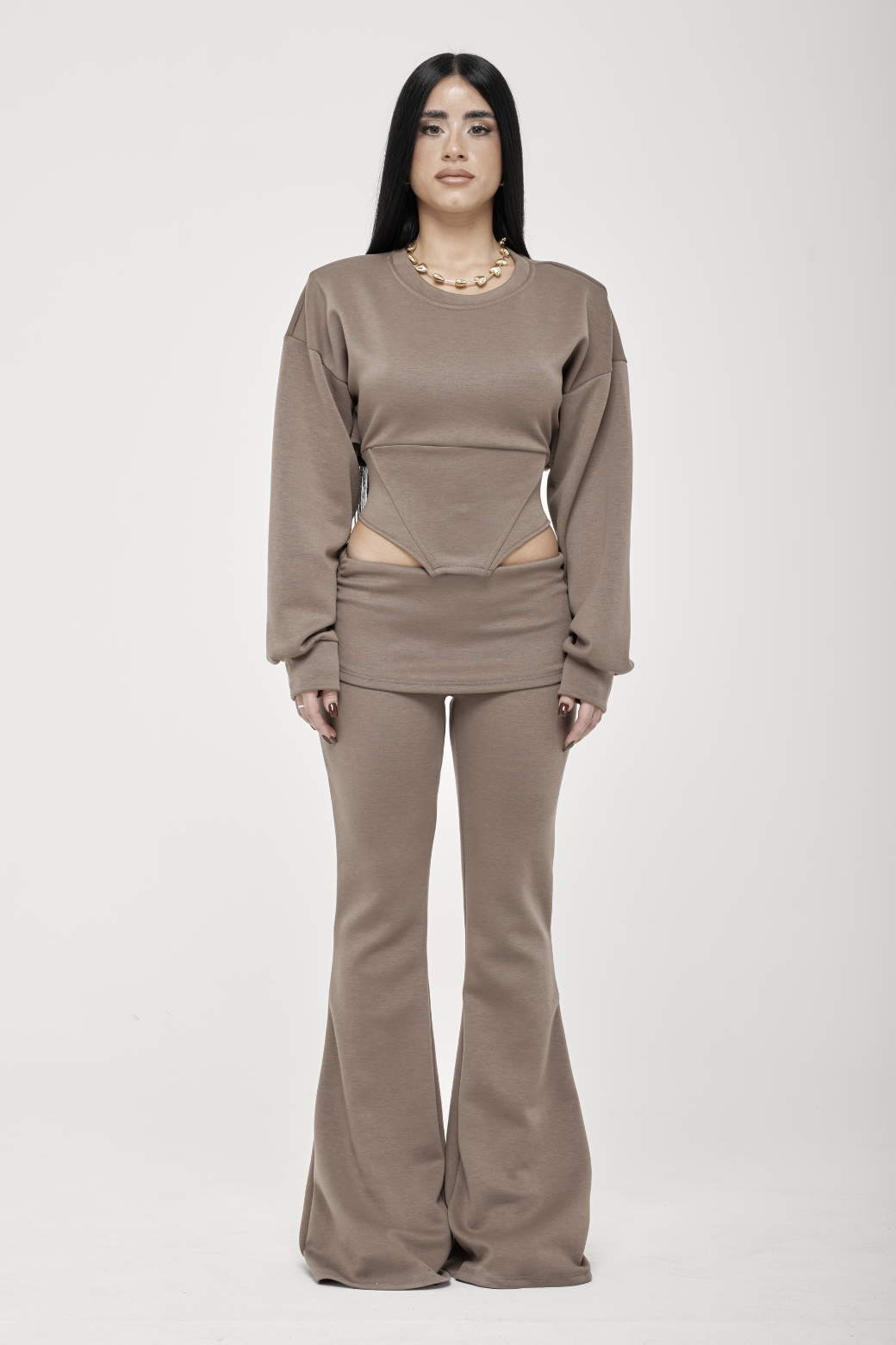 Set Corset Taupe