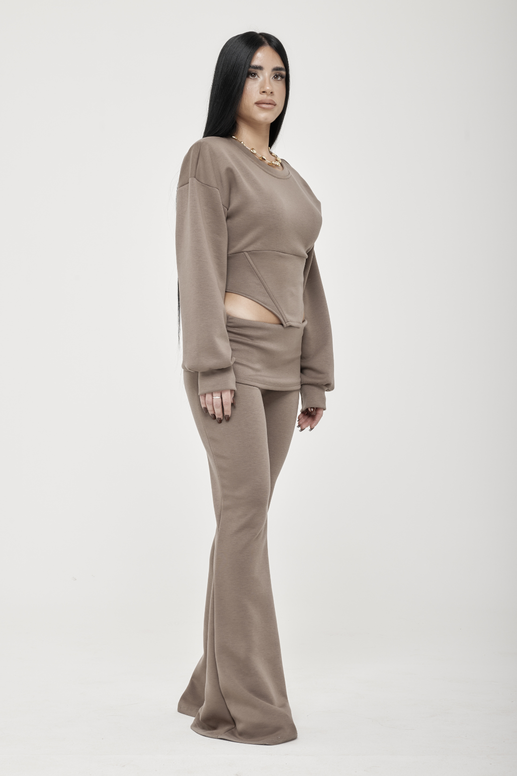 Set Corset Taupe