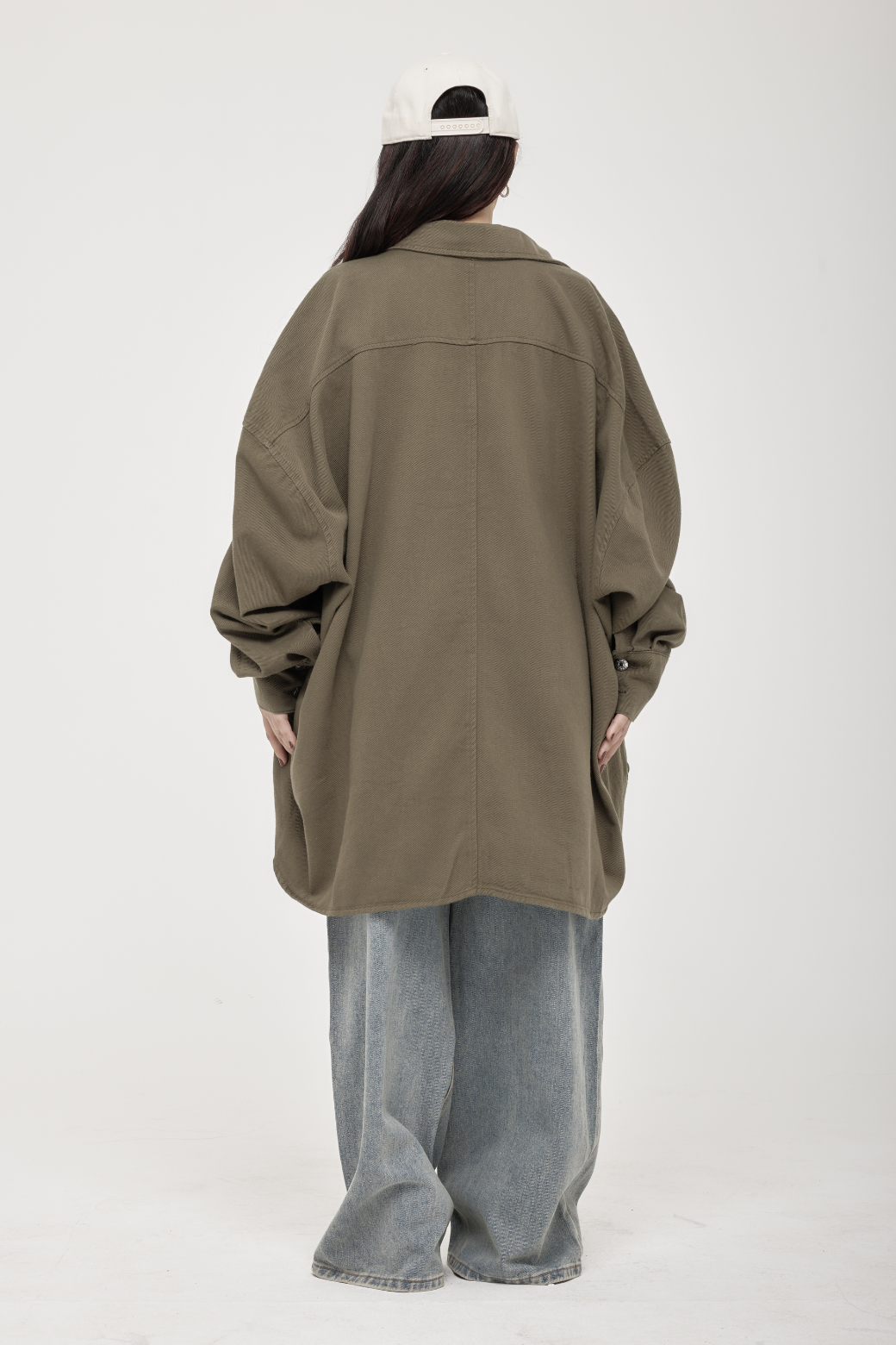 Camicia Oversize Bottoni Maxi