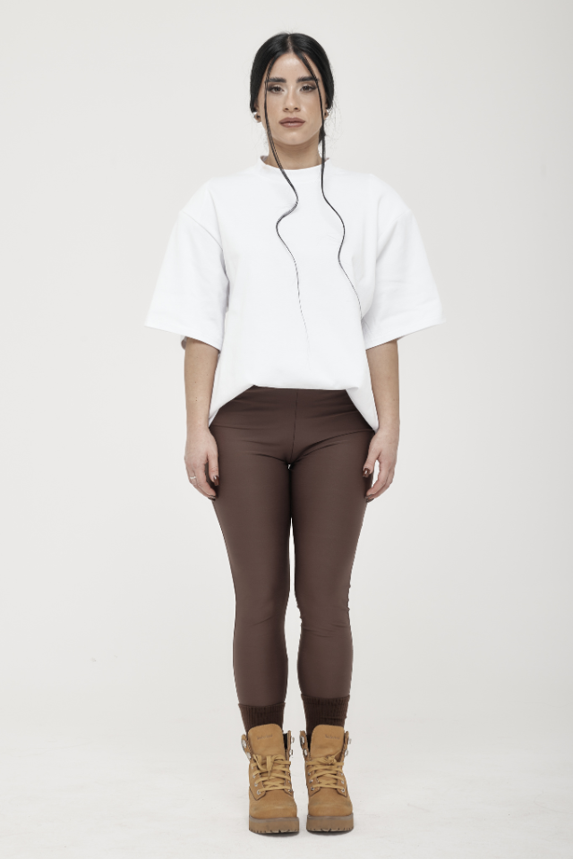 T-Shirt Strutturata Oversize