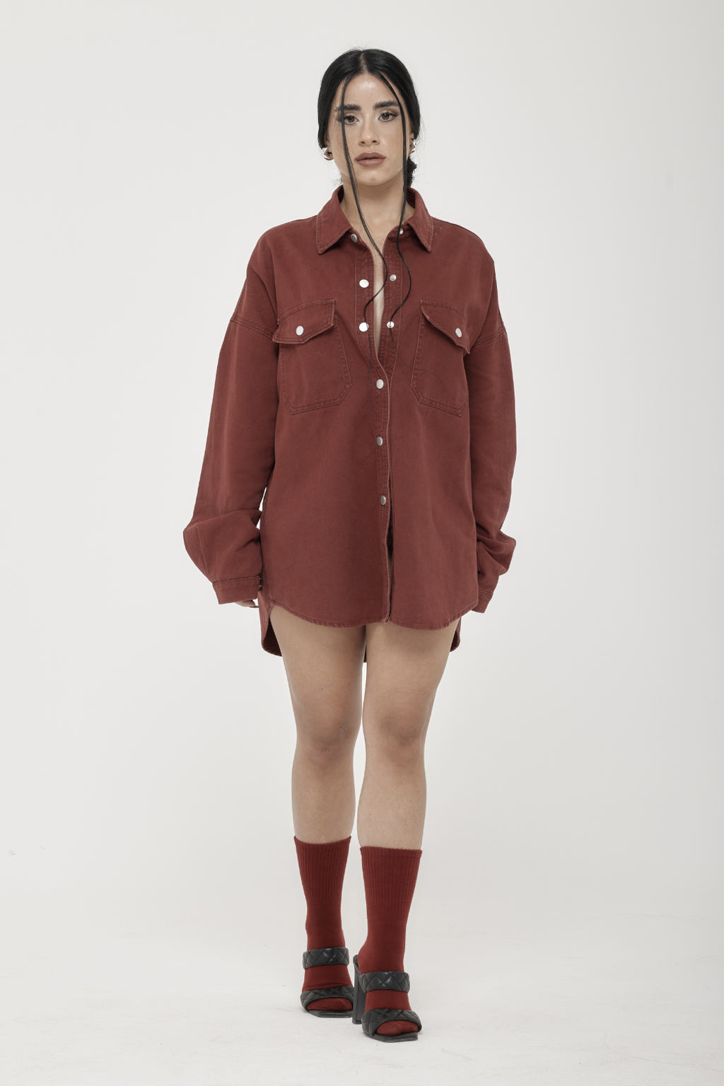 Overshirt MALLÉABLE – Terra Bruciata