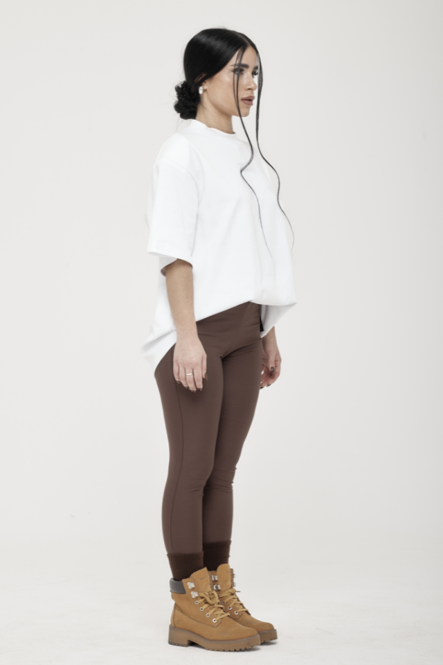 T-Shirt Strutturata Oversize